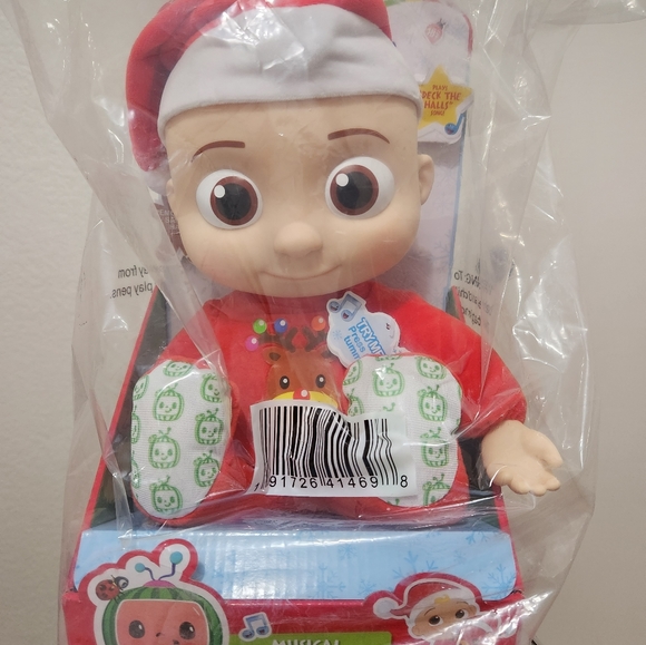 Cocomelon JJ musical Christmas doll - Picture 1 of 2